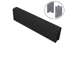 Opsluitband zwart vis