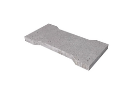 Oud Hollands Eco-tegel lang grijs