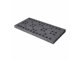 Oud Hollands Grasbetonplaat Matrix 200x100x10 antraciet