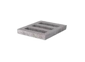 Oud Hollands Grasbetontegel facet open 60x60x10 grijs