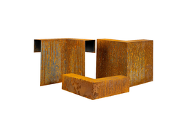 Boer-Top hoek cortenstaal L20 cm