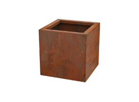 Cortenstaal plantenbak vierkant