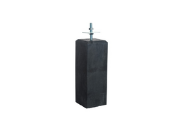 Betonpoer glad antra. cm ingestort draadeind M16