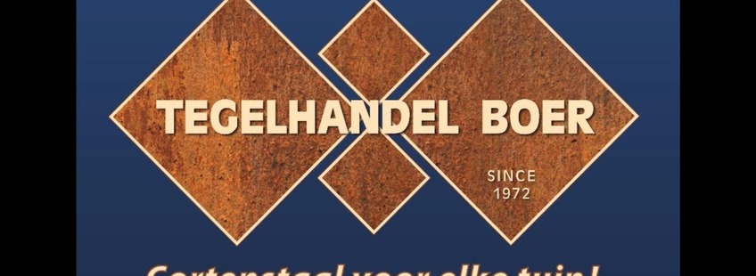 Video Tegelhandel Boer Cortenstaal