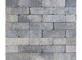 Restant Stonique getrommeld DF 7x21x8 Grijs-Zwart