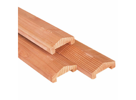 Afdeklat Red Class Coloured 3,5x8,5x180 geschaafd