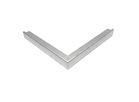 Daktrim buitenhoek 45x45 mm lengte 50/50 cm